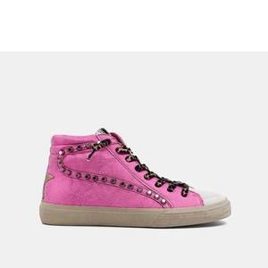 ShuShop Fuchsia Studded High-Tops